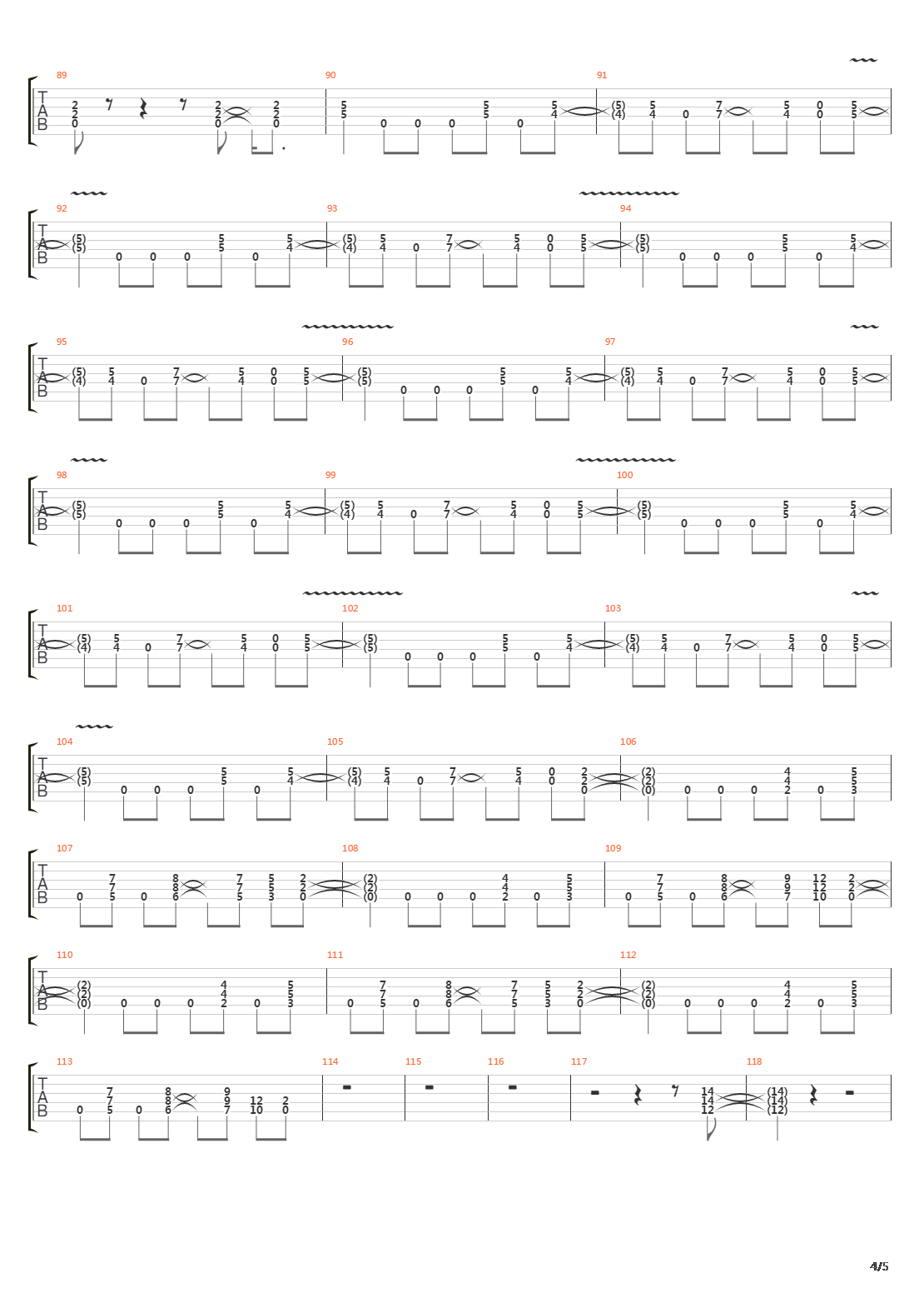 High Speed Dirt吉他谱