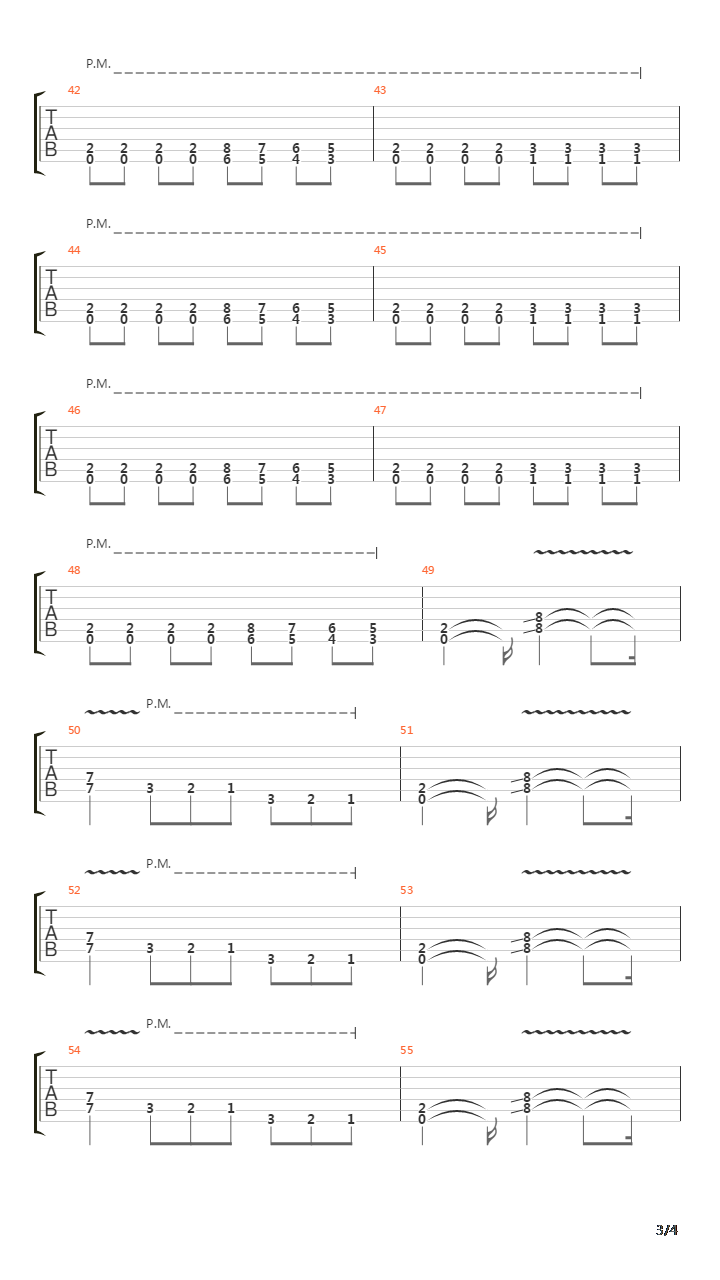 Millennium Of The Blind吉他谱