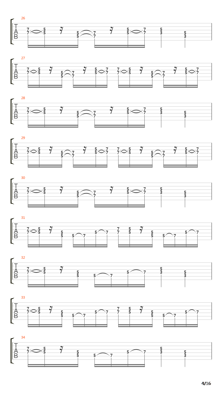 My Last Words吉他谱