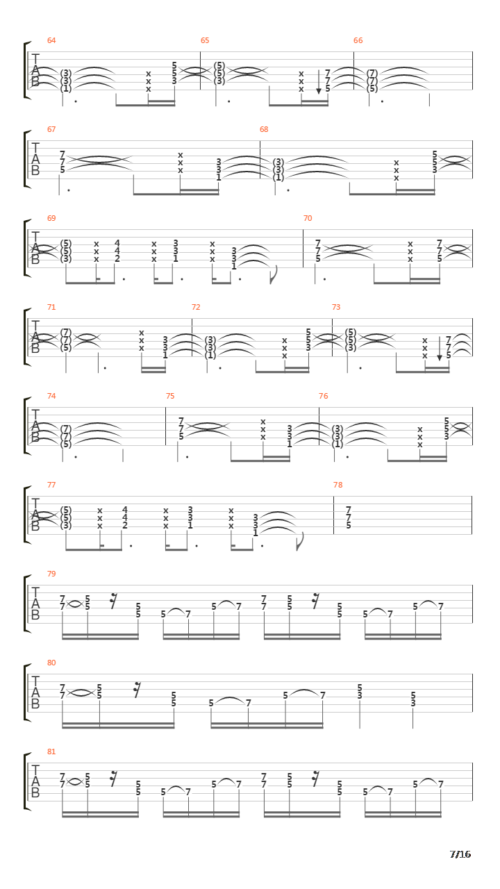 My Last Words吉他谱