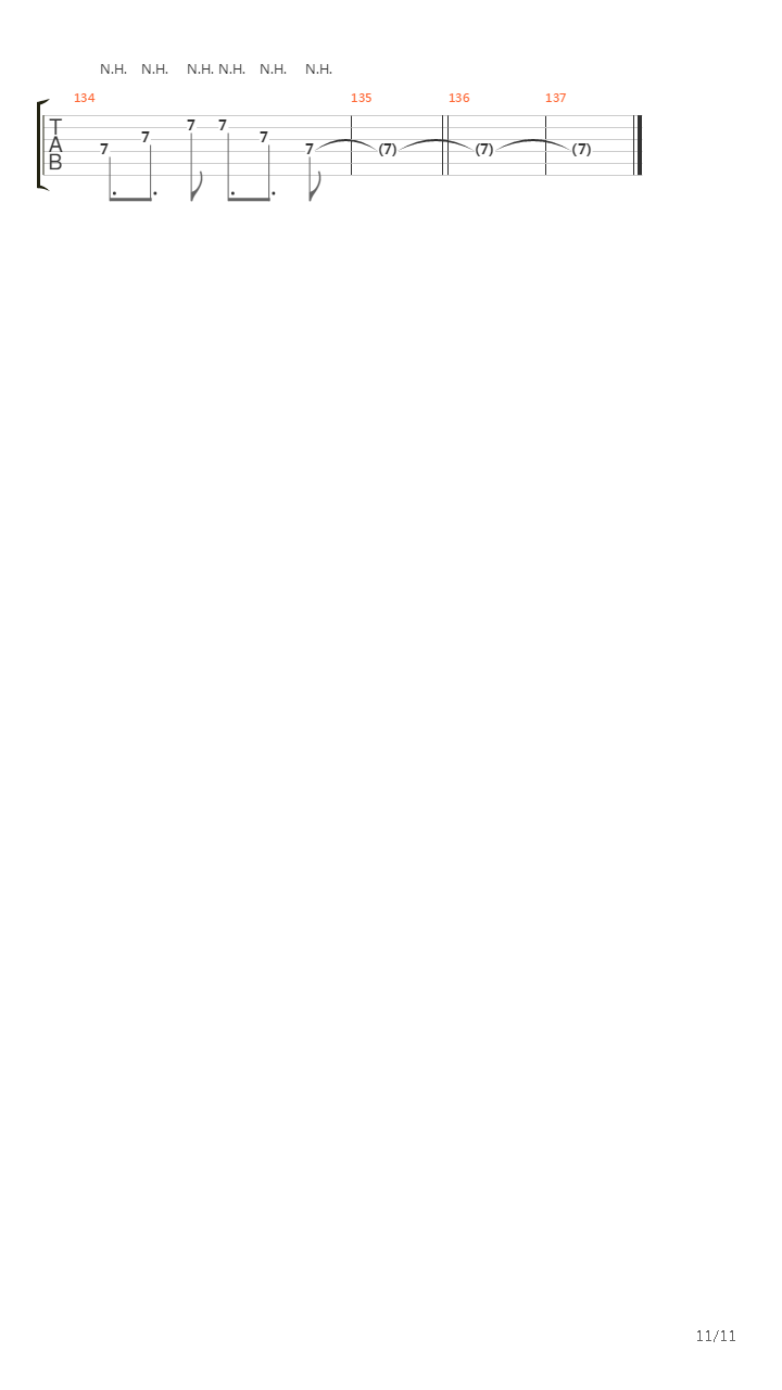 Bingo吉他谱