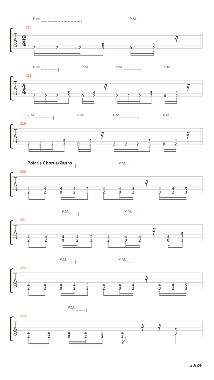 Rust In Peace吉他谱