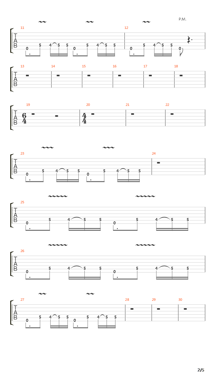 Seven吉他谱