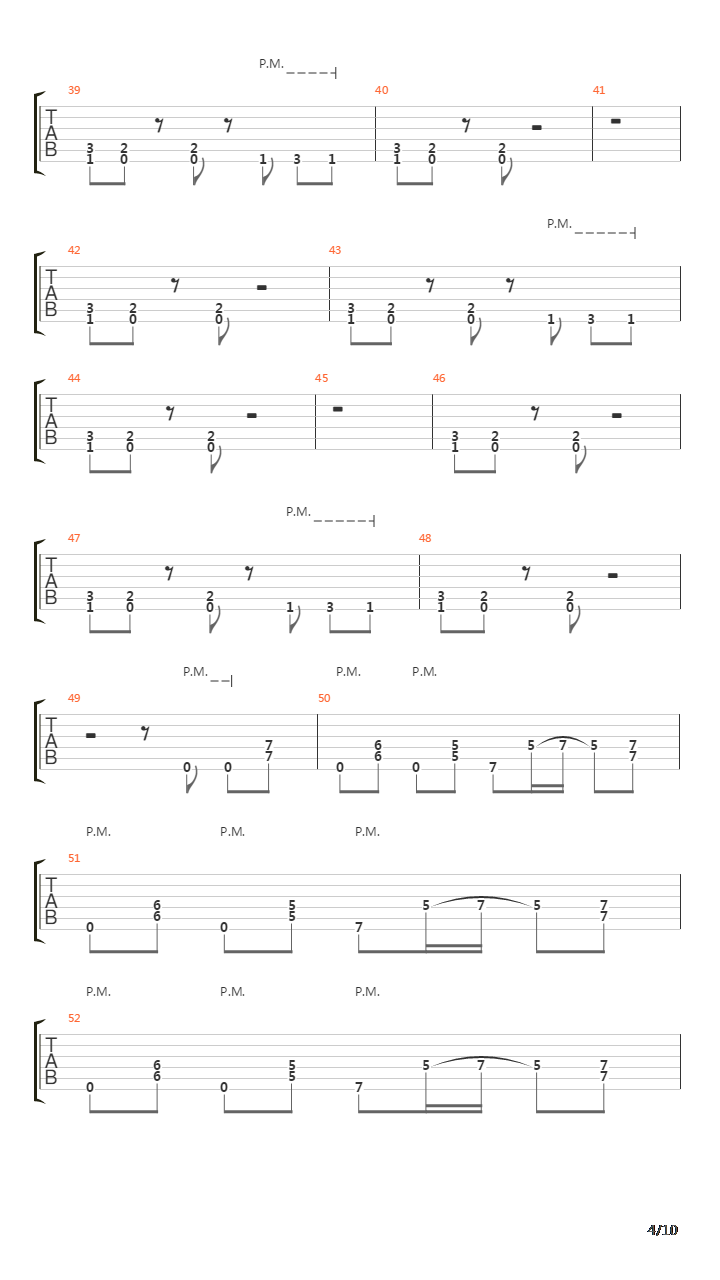 Symphony Of Destruction吉他谱