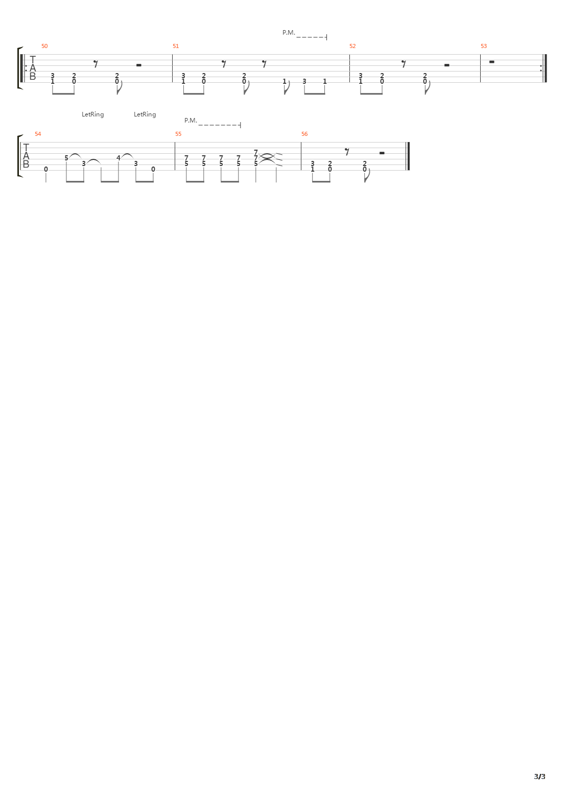 Symphony Of Destruction吉他谱