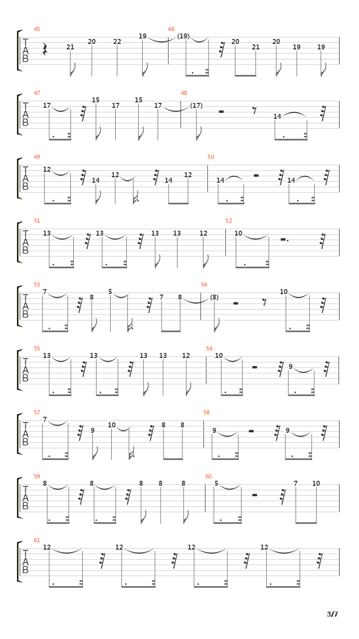 The Killing Road吉他谱