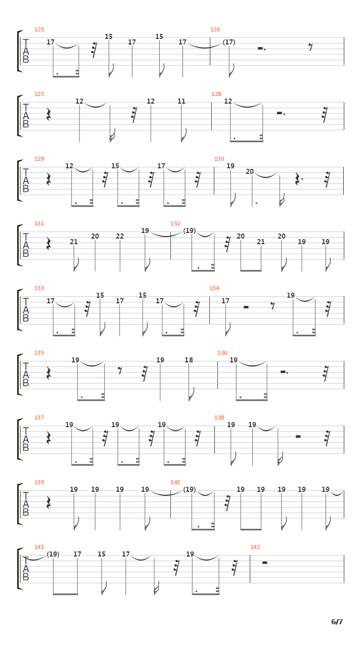 The Killing Road吉他谱