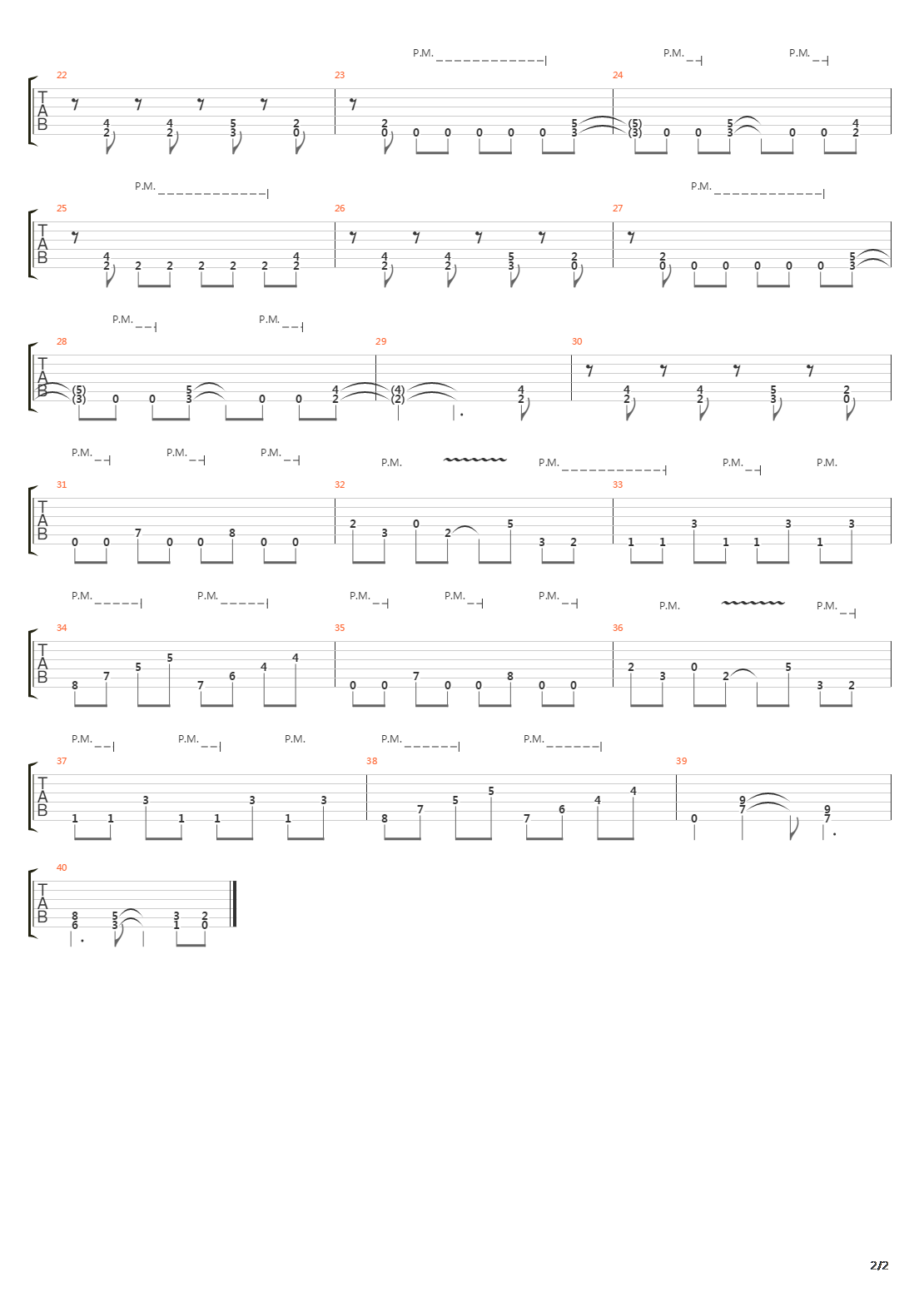 The Killing Road吉他谱