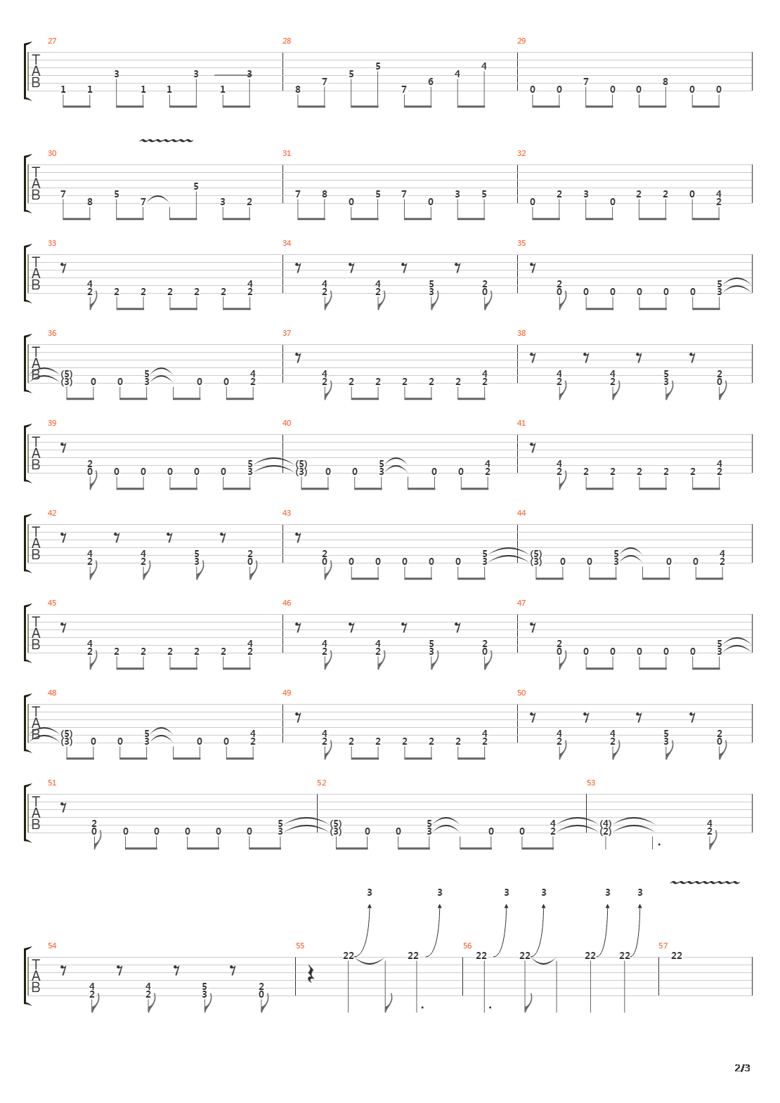 The Killing Road吉他谱