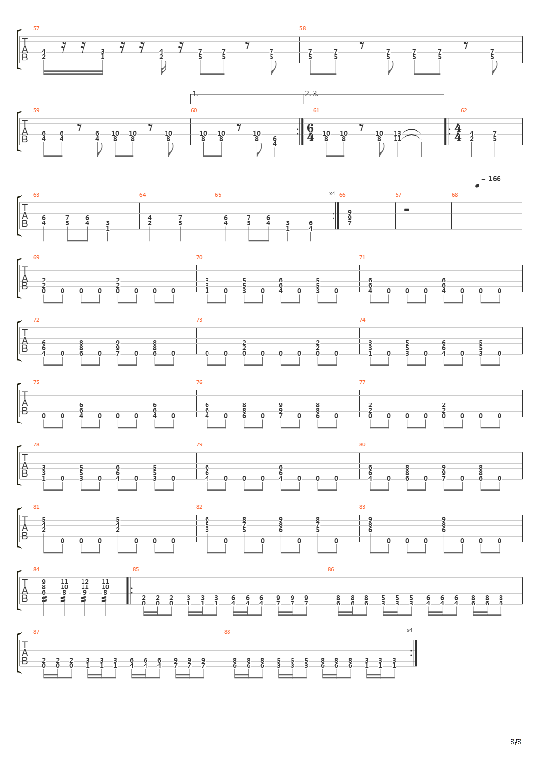 Downbeat Clique吉他谱