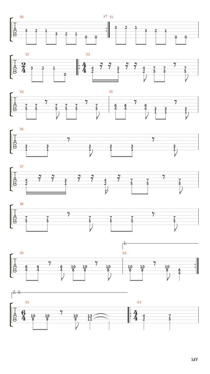 Downbeat Clique吉他谱