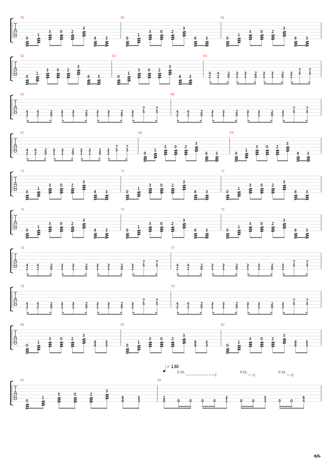 Siege Of Power吉他谱