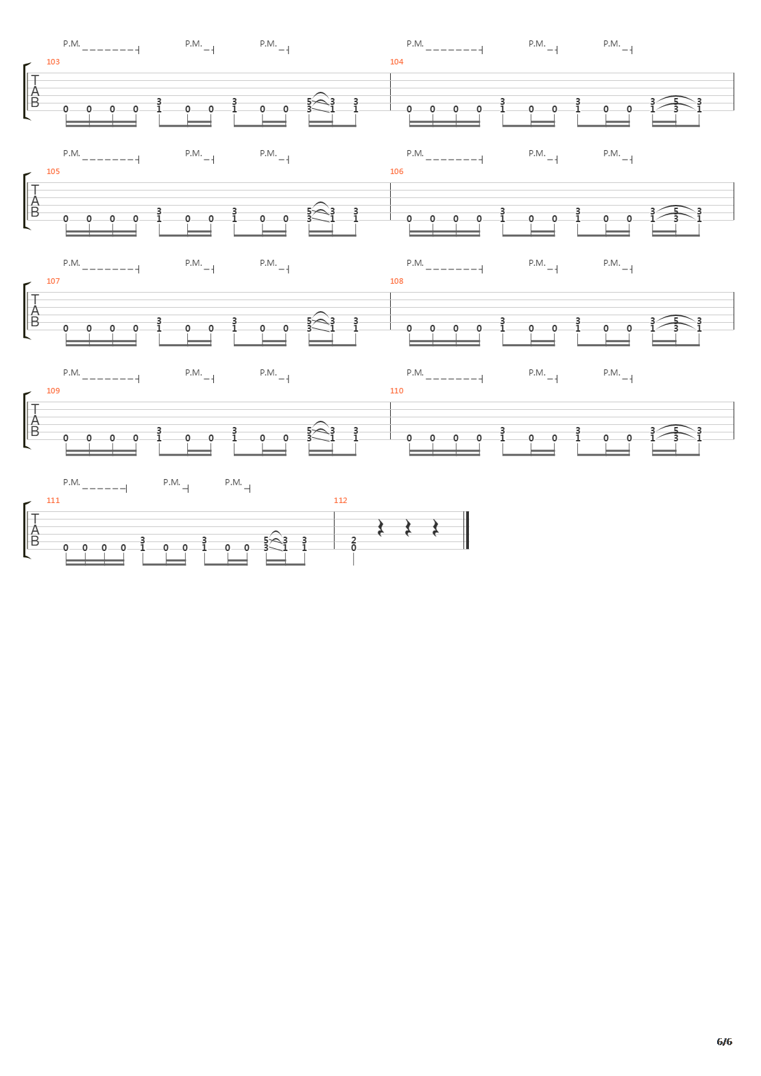 Siege Of Power吉他谱