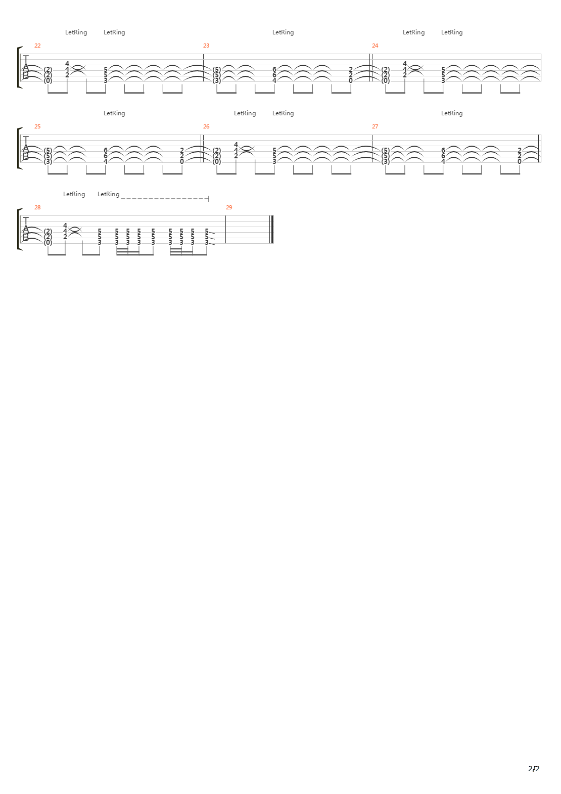 Weltschmerz吉他谱