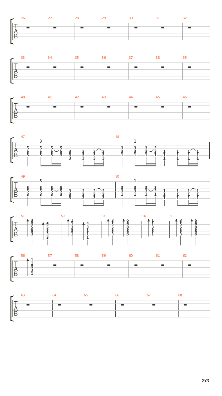 How You Remind Me吉他谱