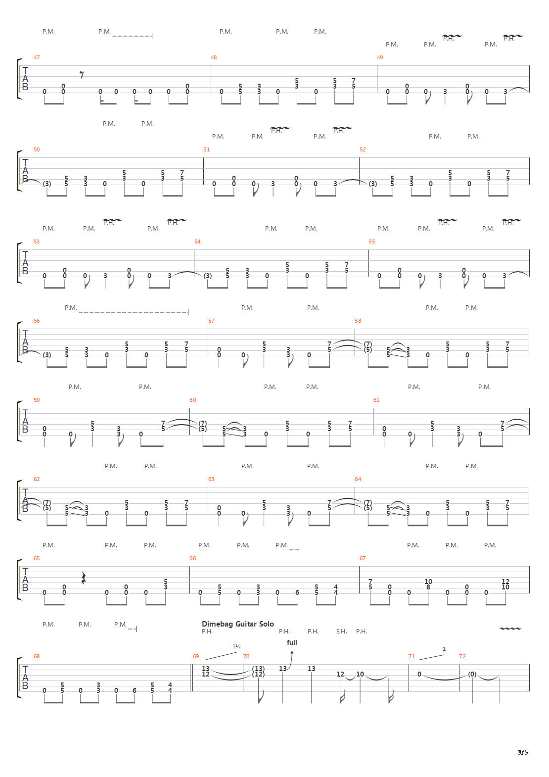 Side Of A Bullet吉他谱