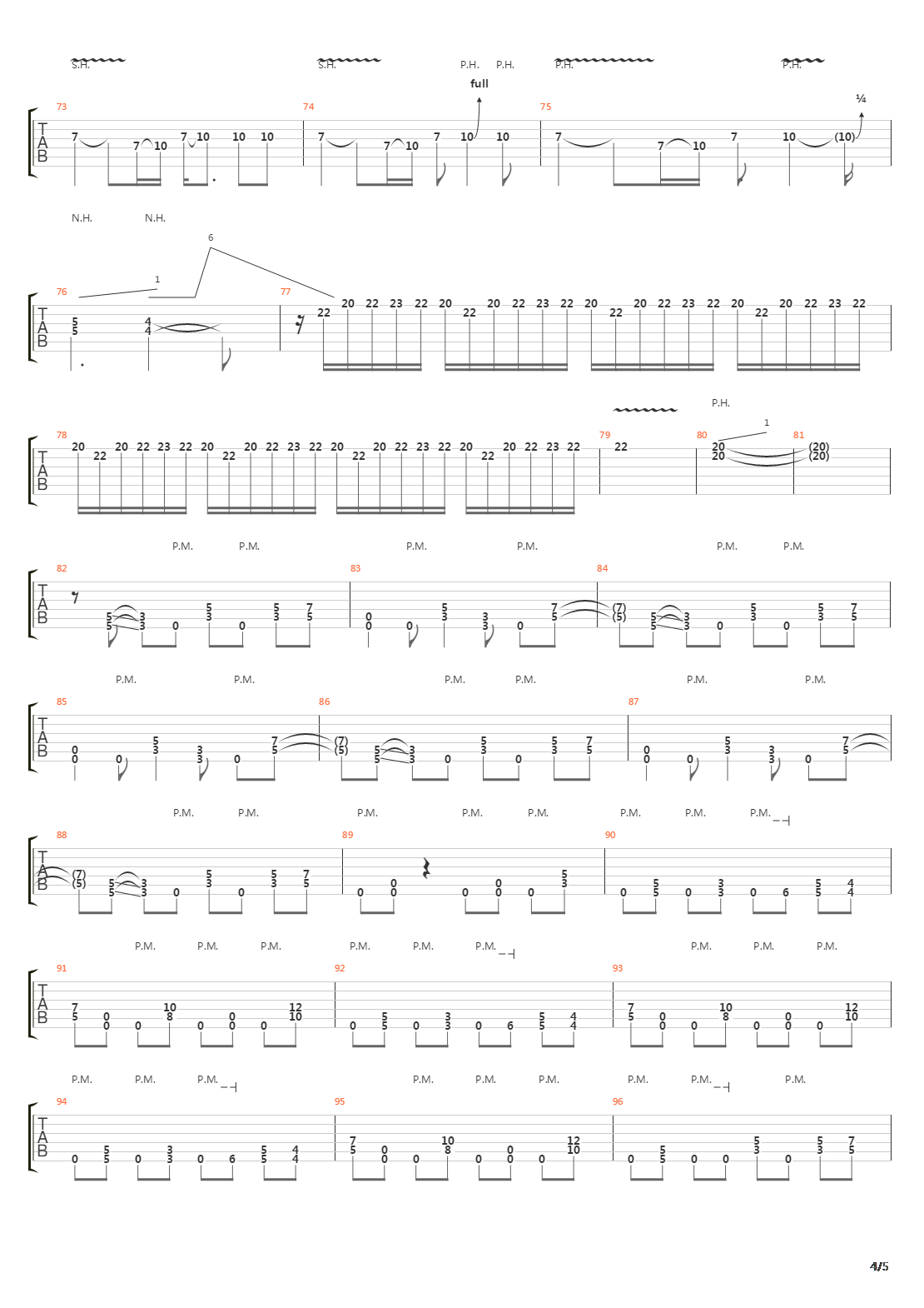 Side Of A Bullet吉他谱