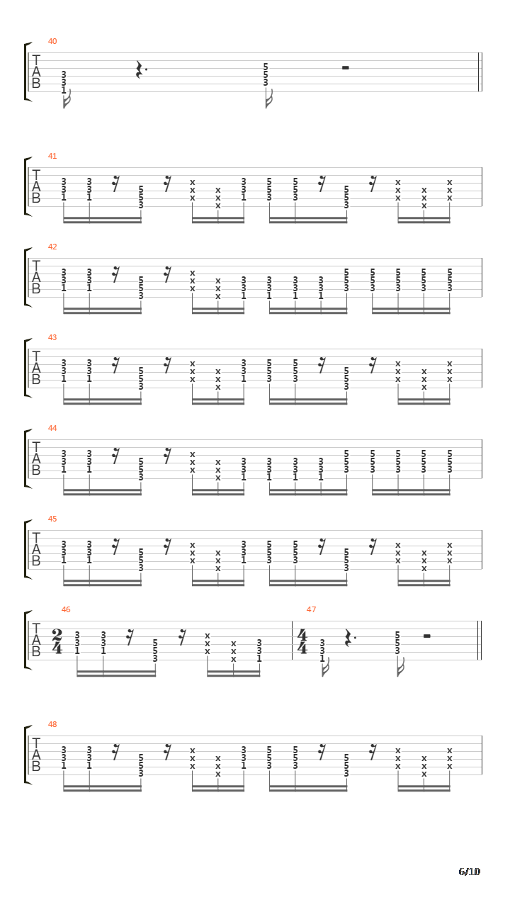 Window Shopper吉他谱