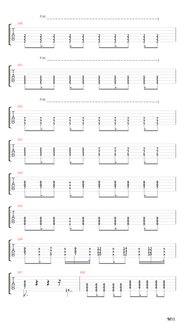 Americana吉他谱