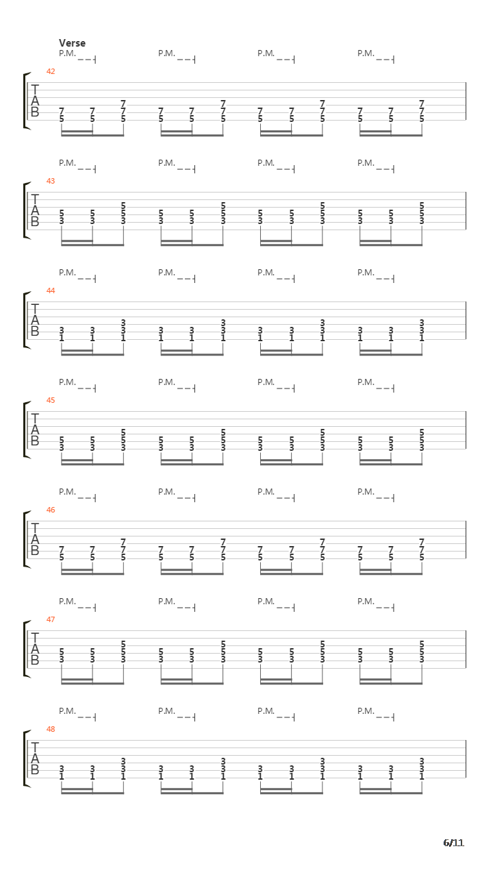 Cant Repeat吉他谱