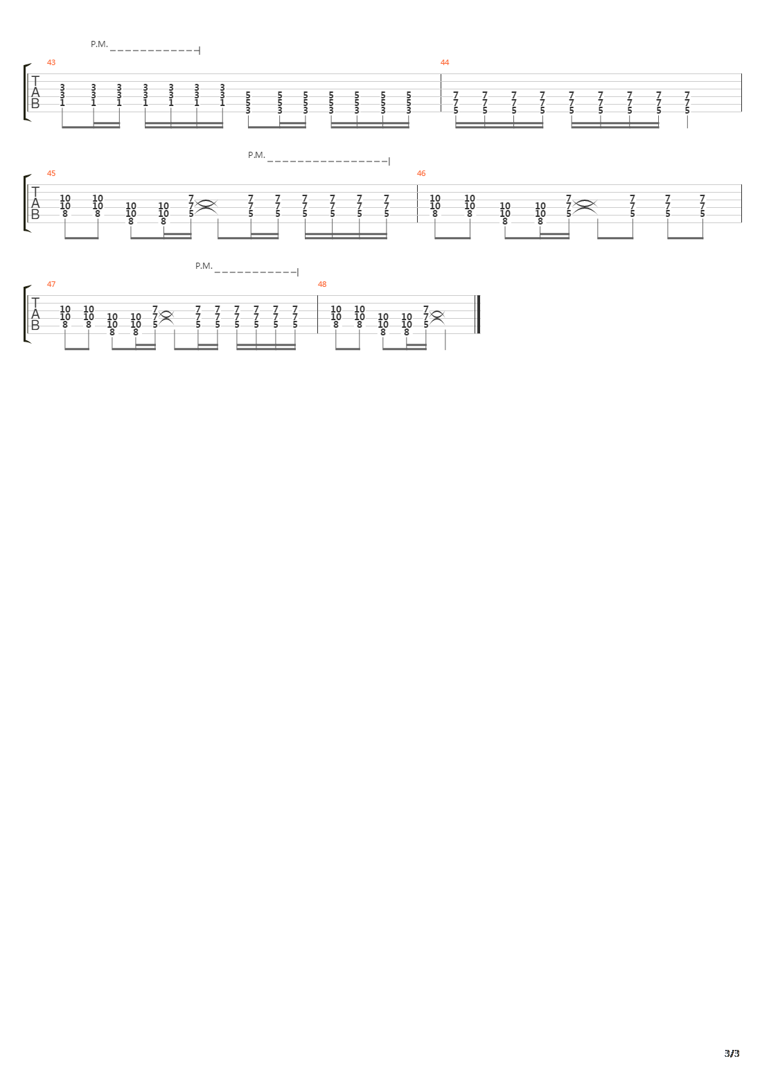 Crossroads吉他谱