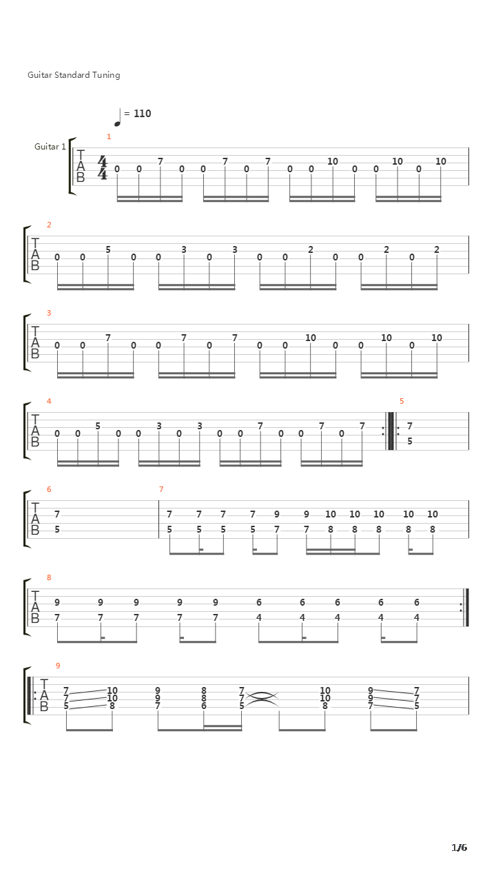 Crossroads吉他谱