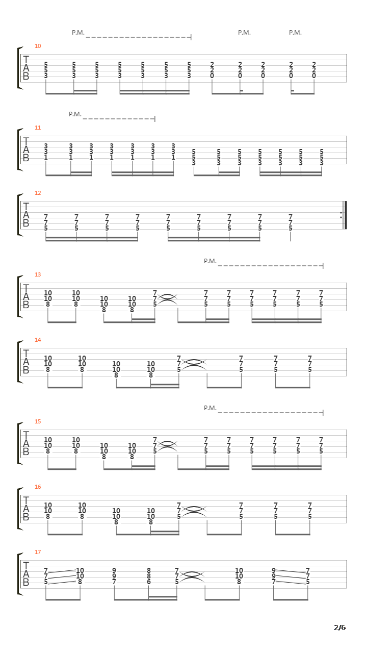 Crossroads吉他谱