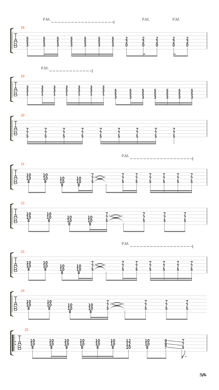 Crossroads吉他谱