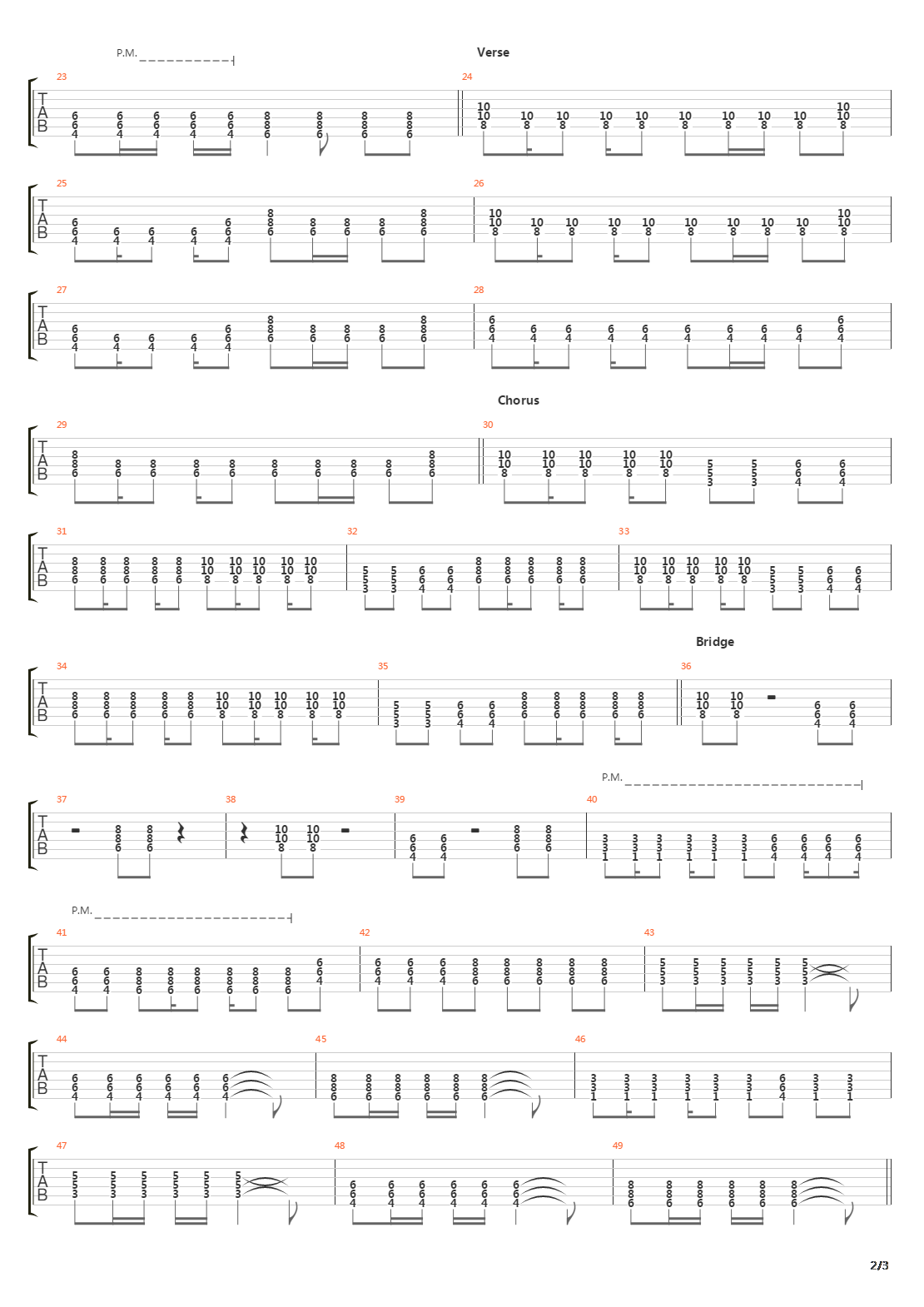 Nitro吉他谱