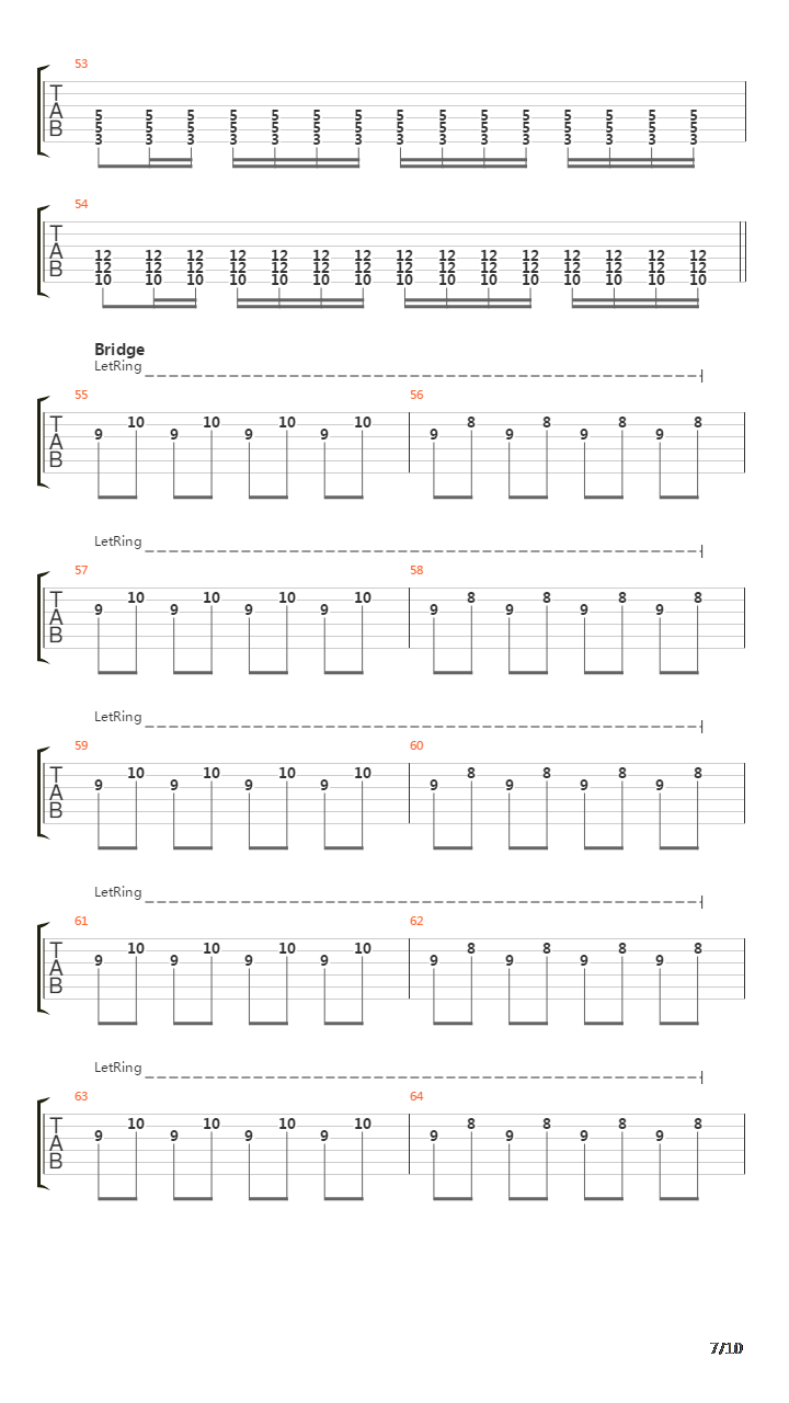 Secrets From The Underground吉他谱