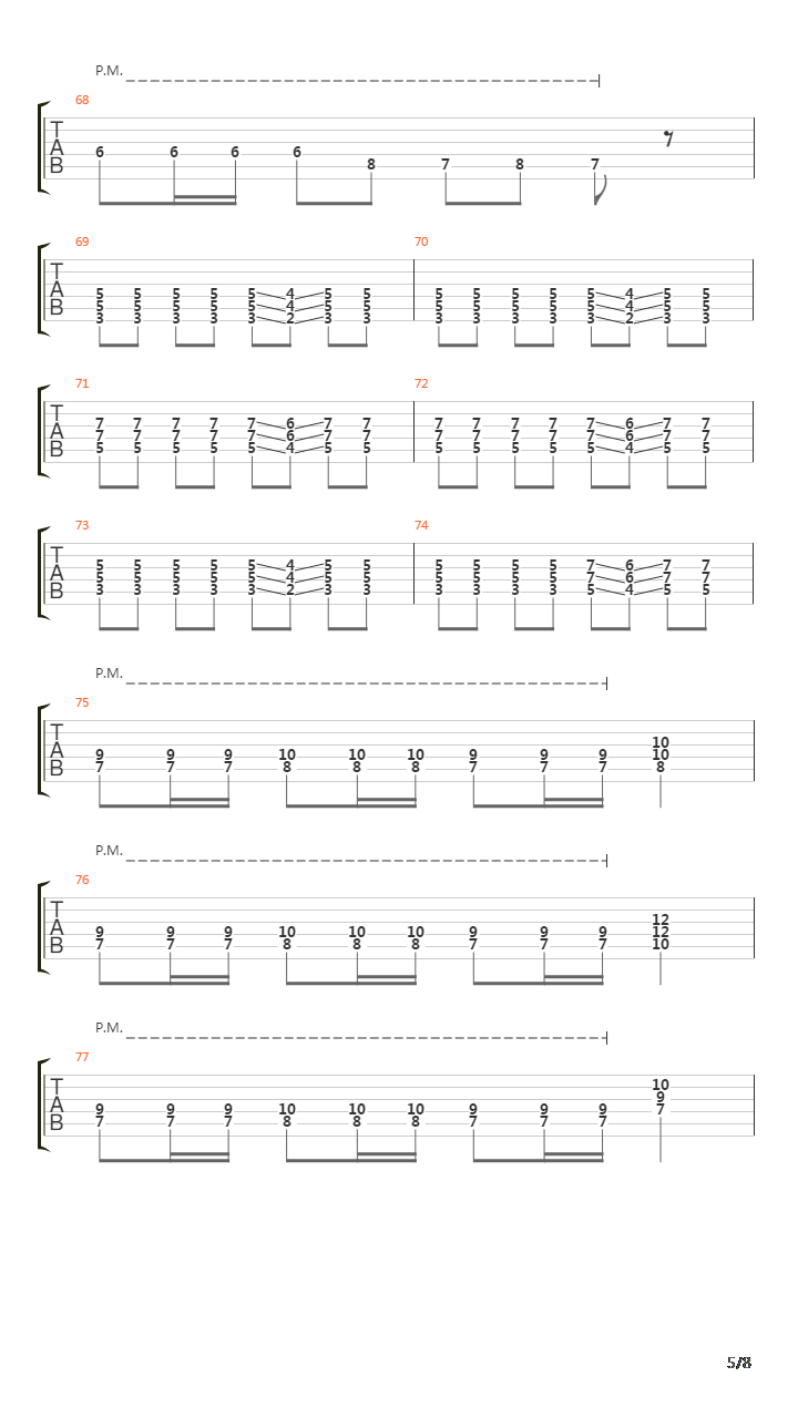 Tehran吉他谱