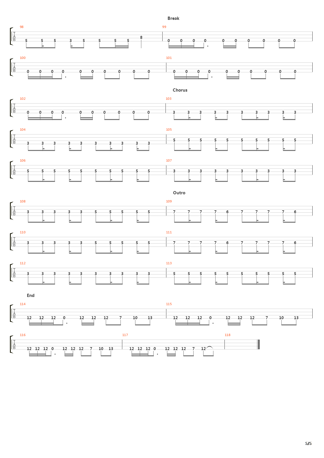 Tehran吉他谱