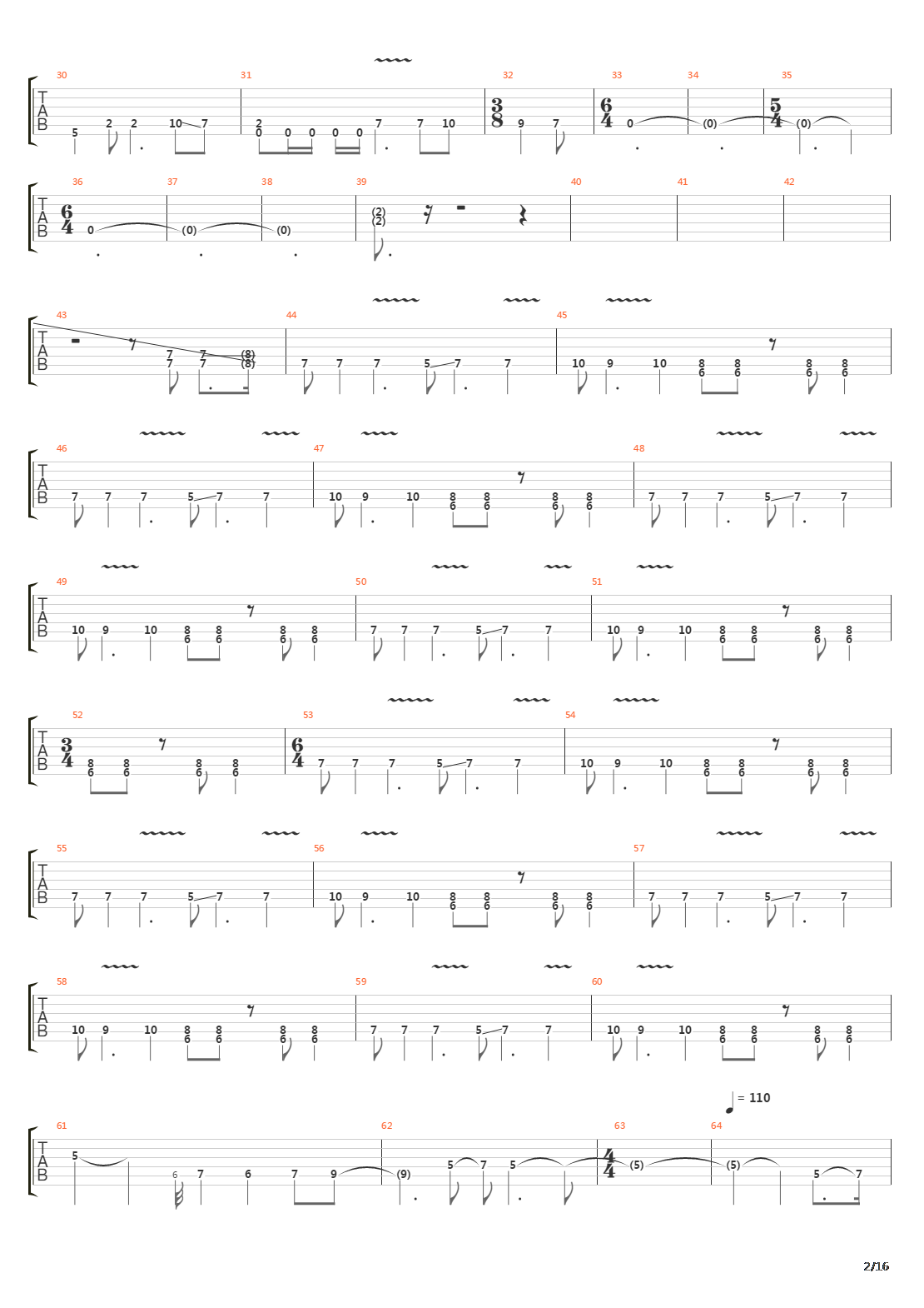 Advent吉他谱