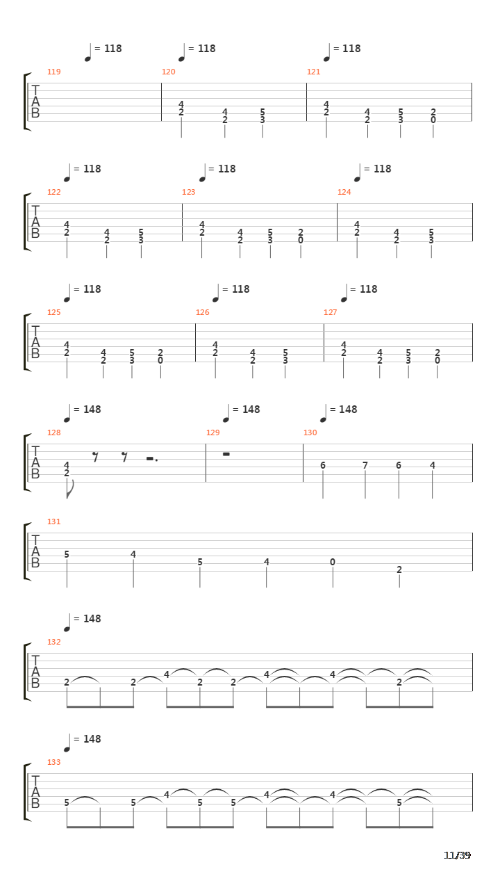 Advent吉他谱