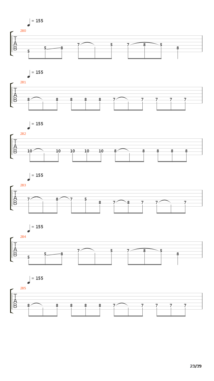 Advent吉他谱