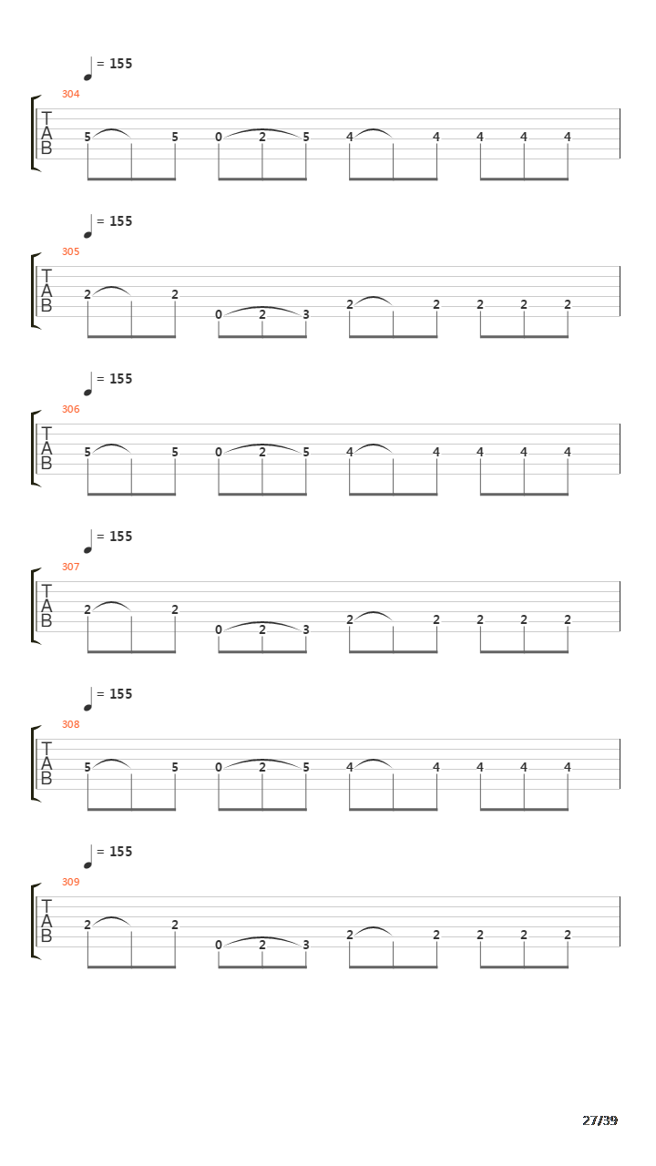Advent吉他谱