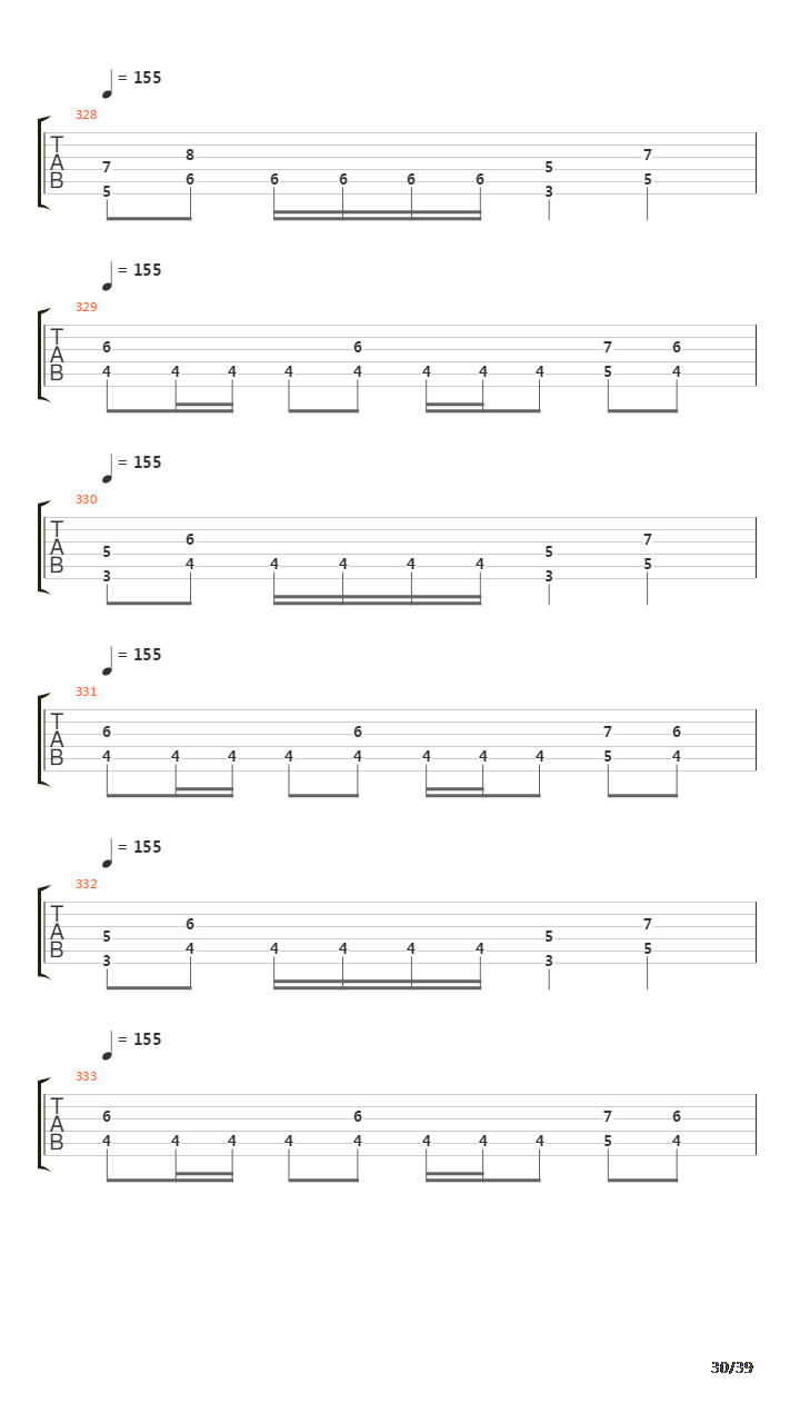 Advent吉他谱