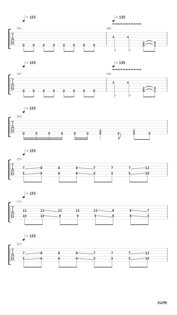 Advent吉他谱