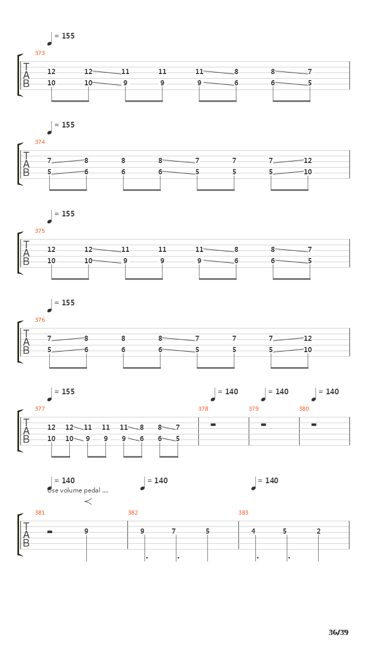 Advent吉他谱