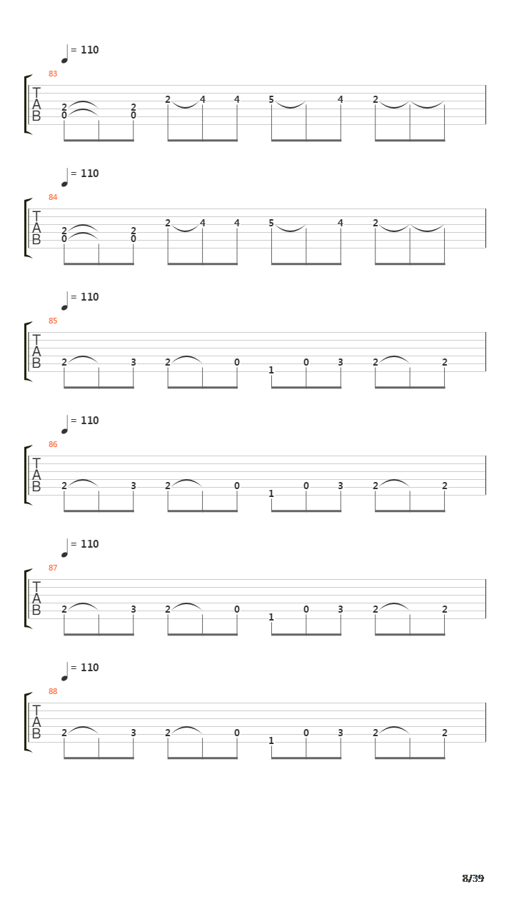 Advent吉他谱