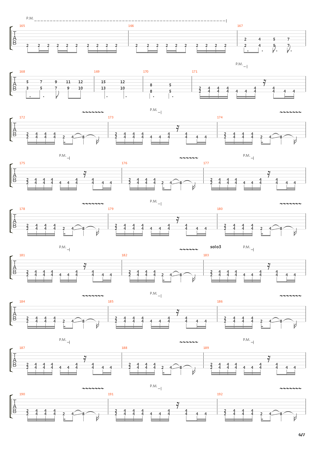 Beneath The Mire吉他谱