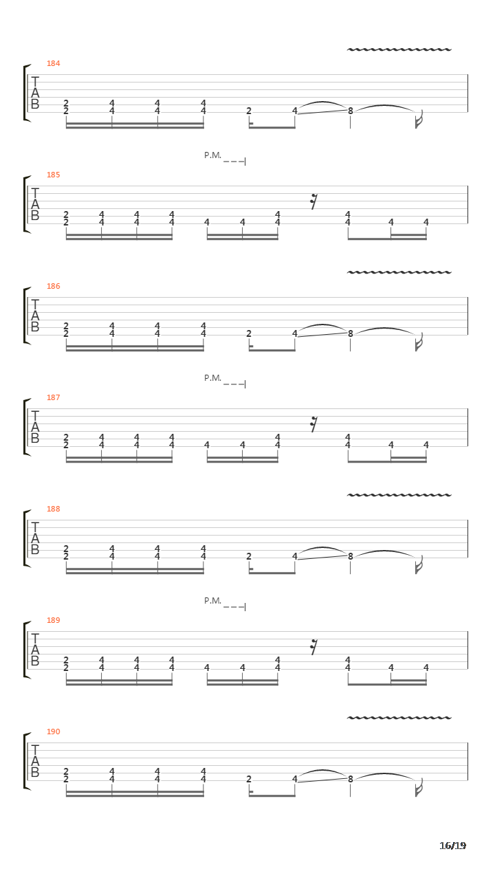 Beneath The Mire吉他谱