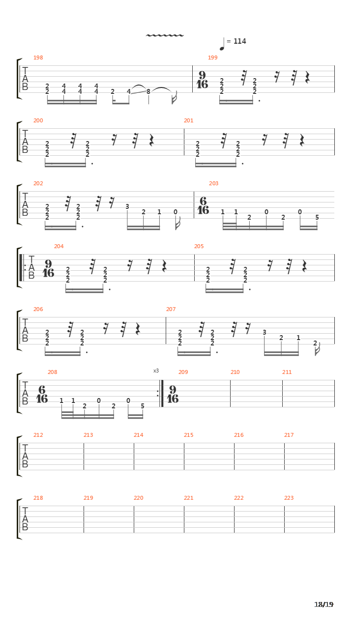 Beneath The Mire吉他谱