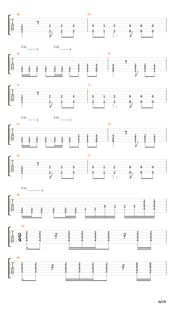 Beneath The Mire吉他谱