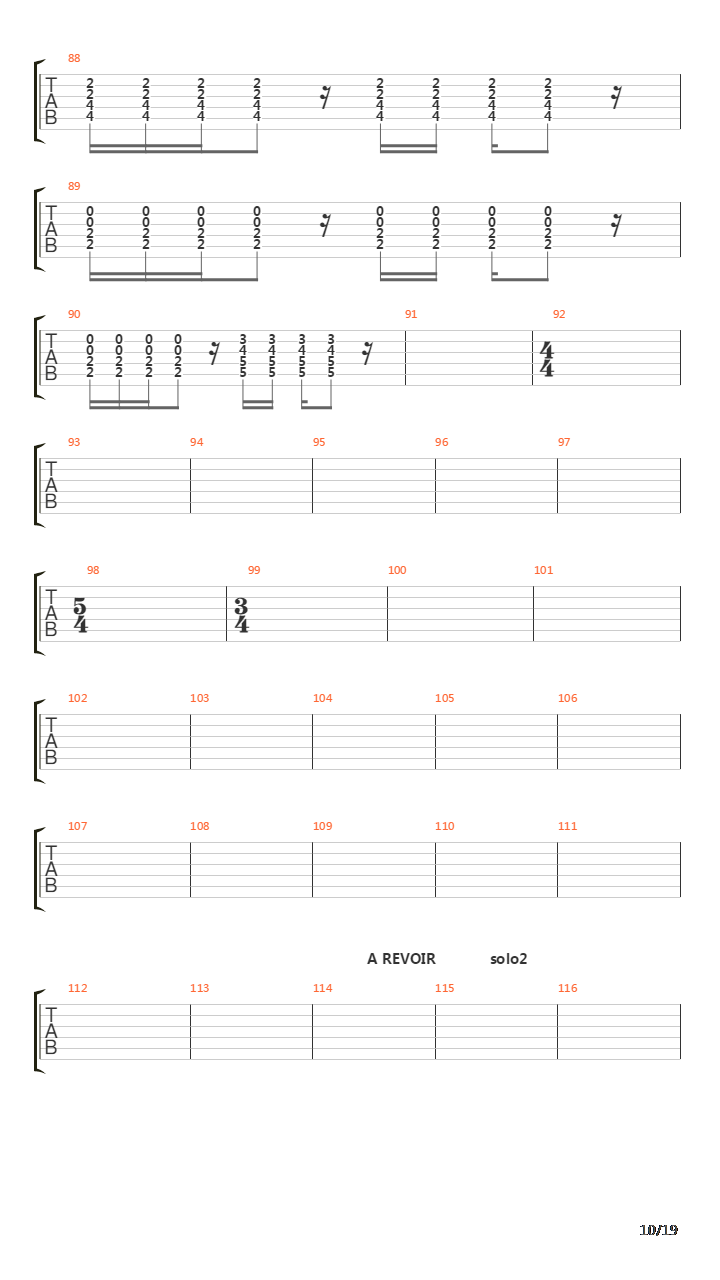 Beneath The Mire吉他谱