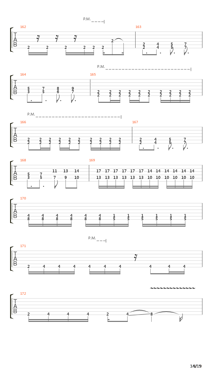 Beneath The Mire吉他谱