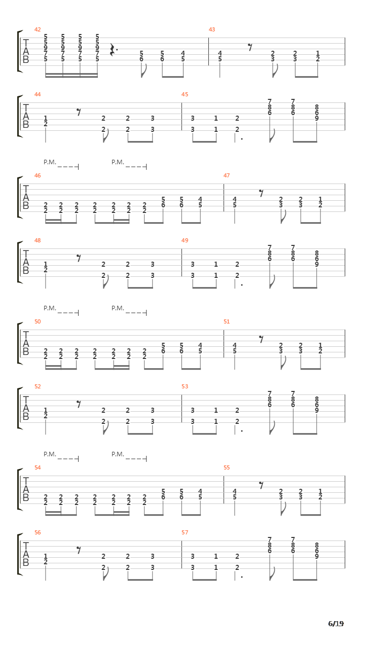 Beneath The Mire吉他谱