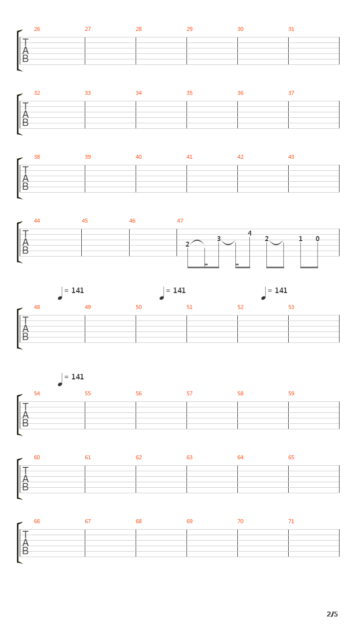 Circle Of The Tyrant吉他谱