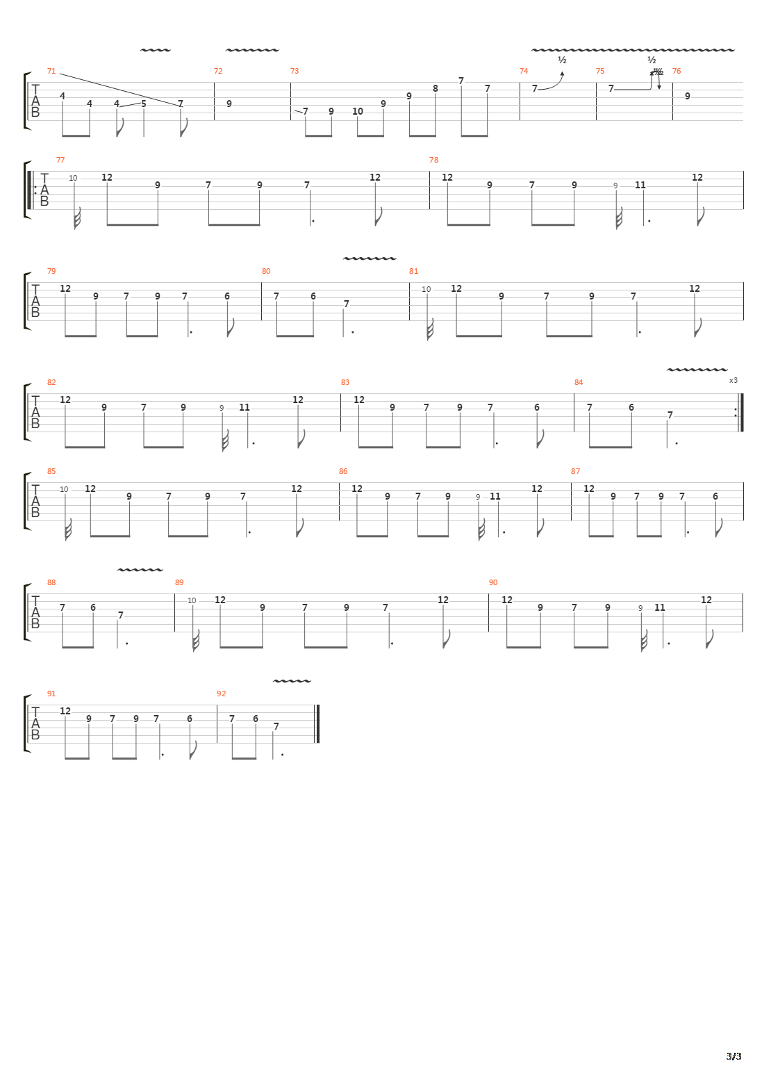 Epilogue吉他谱