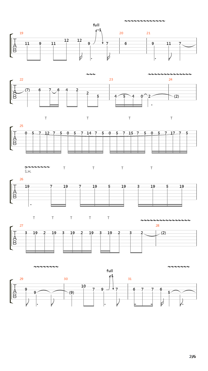 Epilogue吉他谱